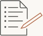 Icon Dokument und Stift